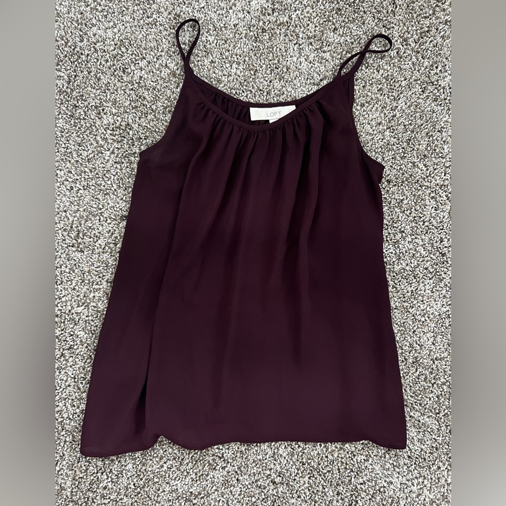 Loft tank top. Size XS. Gently used.
